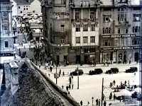 Trg bana Jelačića oko 1930. godine, Zakladna bolnica.jpg
